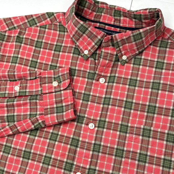Cremieux Men's long sleeve flannel shirt size XL great Christmas colors‎ - Picture 1 of 6